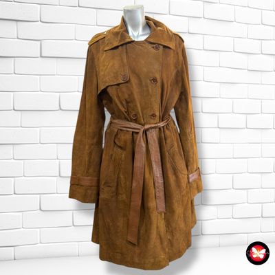 **HOY** Gabardina de ante CONBIPEL Talla 46