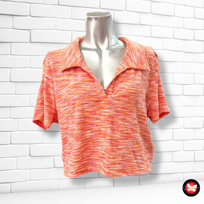 Camiseta cropped de manga corta NOBO Talla XXL (pequeña)