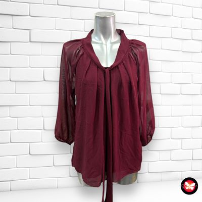 Blusa de media manga con lazada ONLY Talla 36