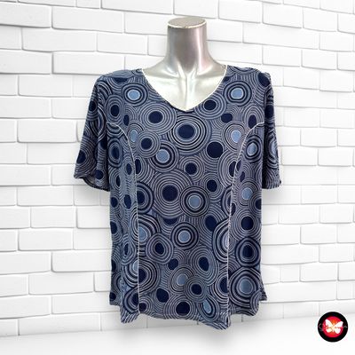 Camiseta de manga corta con circulos Talla XL