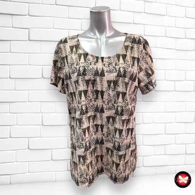 Blusa de manga corta con estampado VERO MODA Talla L Blusa de manga corta con estampado VERO MODA Talla L