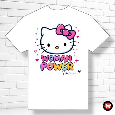 Camiseta feminista "KITTY·H"