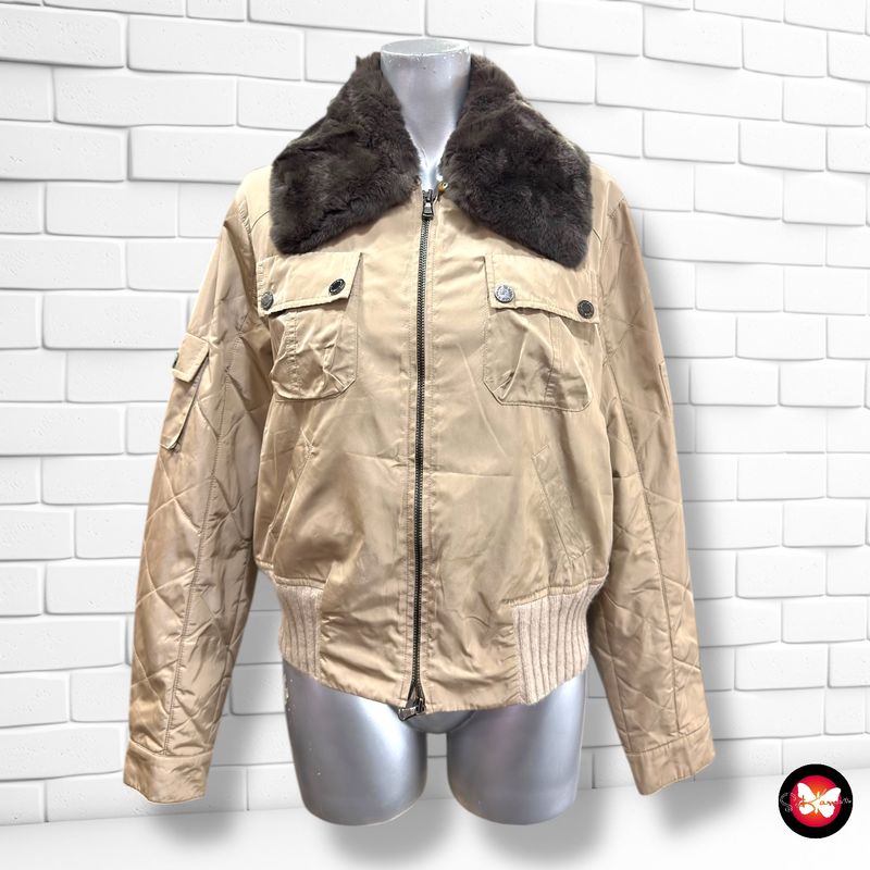 **HOY** Chaqueta acolchada fina con pelo AMBIENTE Talla 39