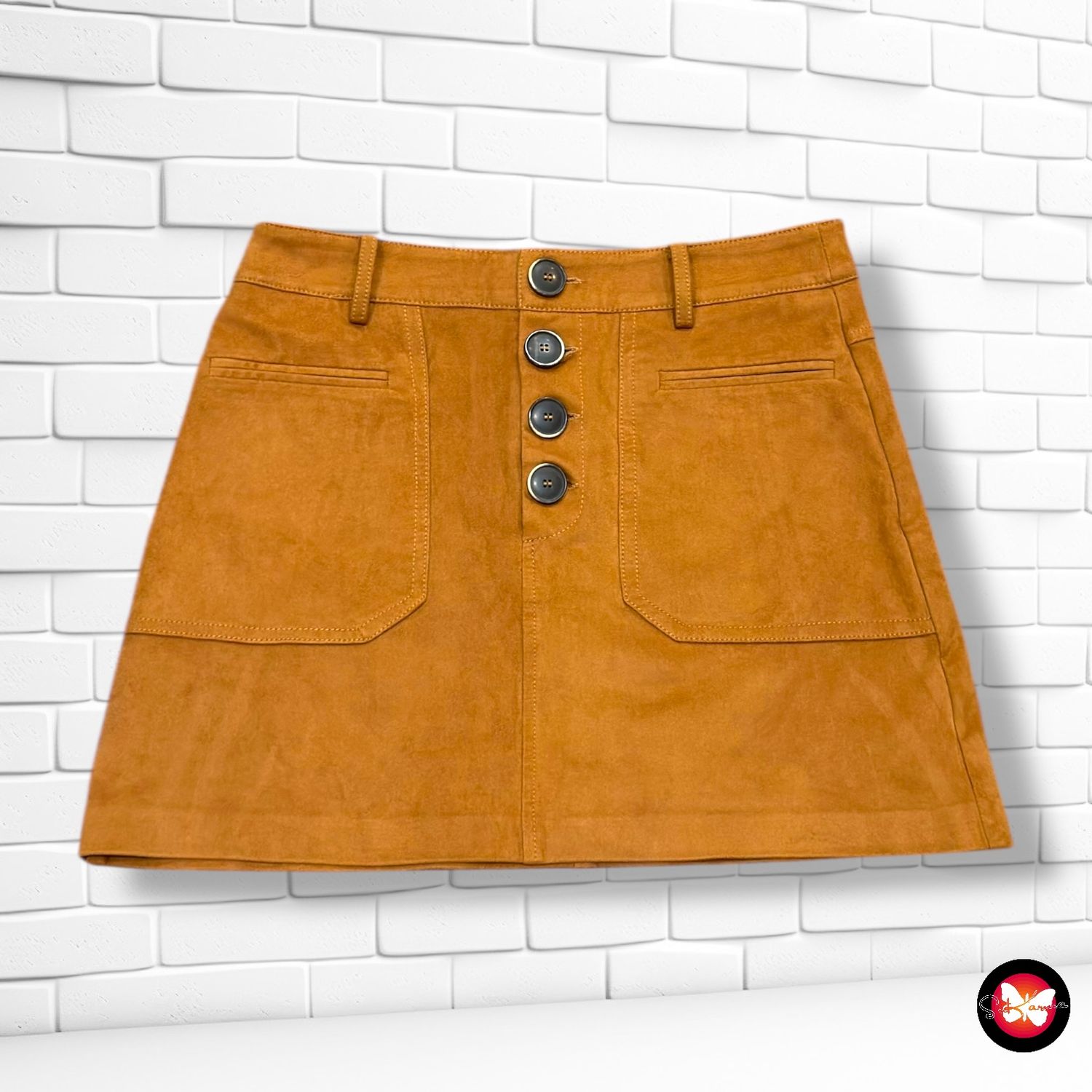 Falda de antelina ZARA TRAFALUC Talla S