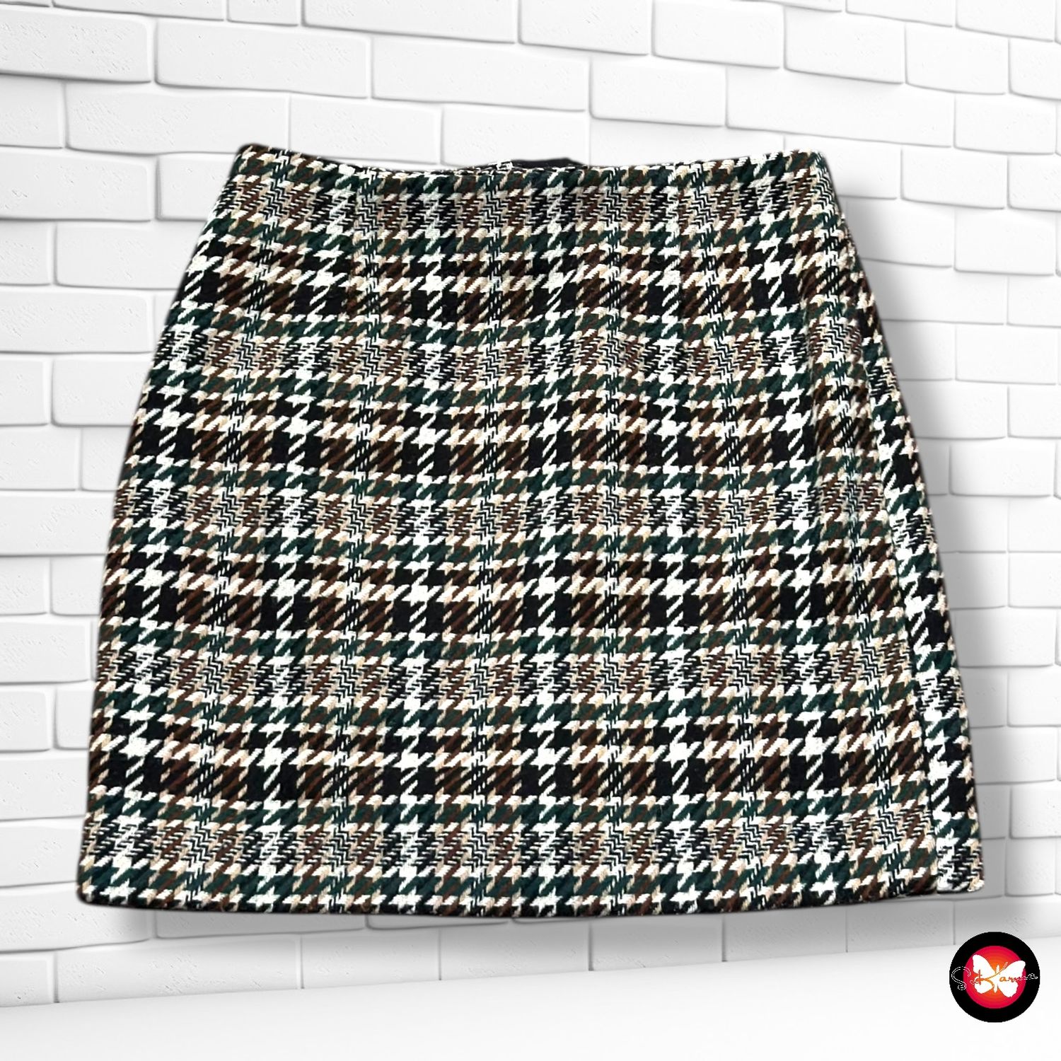 Falda de paño H&amp;M Talla 34