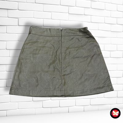 Falda de piel sintética ZARA Talla XS