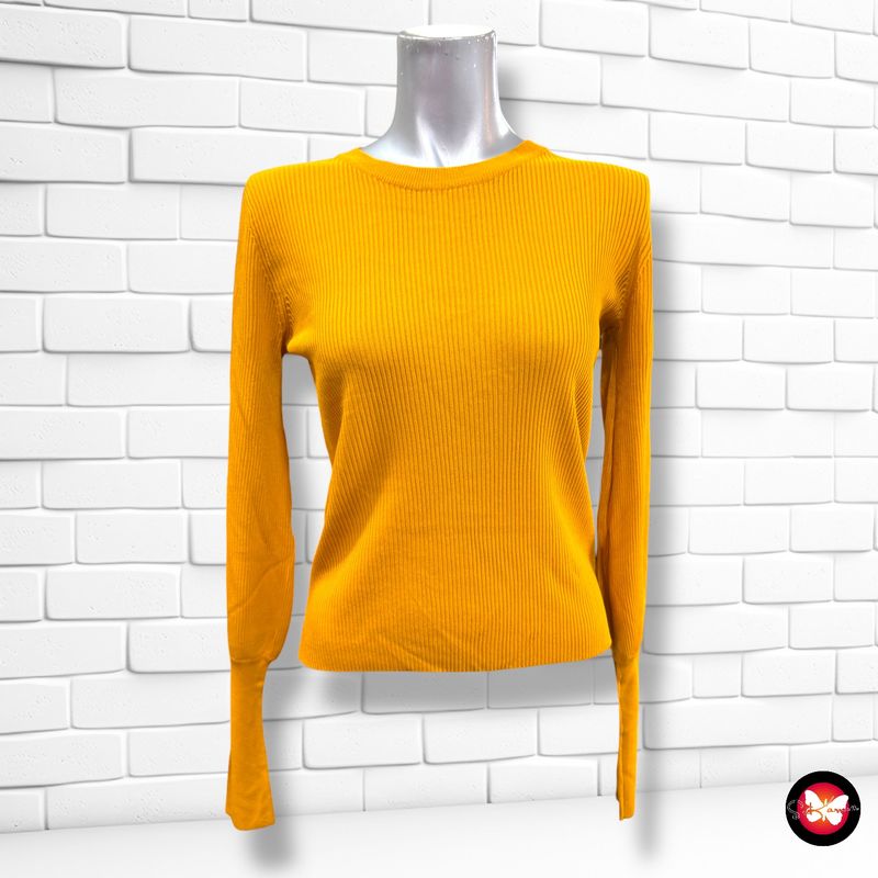 **HOY** Jersey finito de manga larga canalé ZARA Talla S