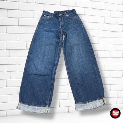 **HOY** Pantalón vaquero ancho de pierna ZARA Talla 34 (grande)