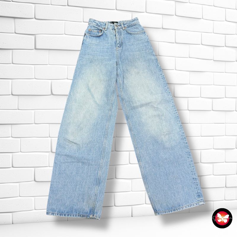 **HOY** Pantalón vaquero ancho de pierna ASOS Talla XS (W24L32)