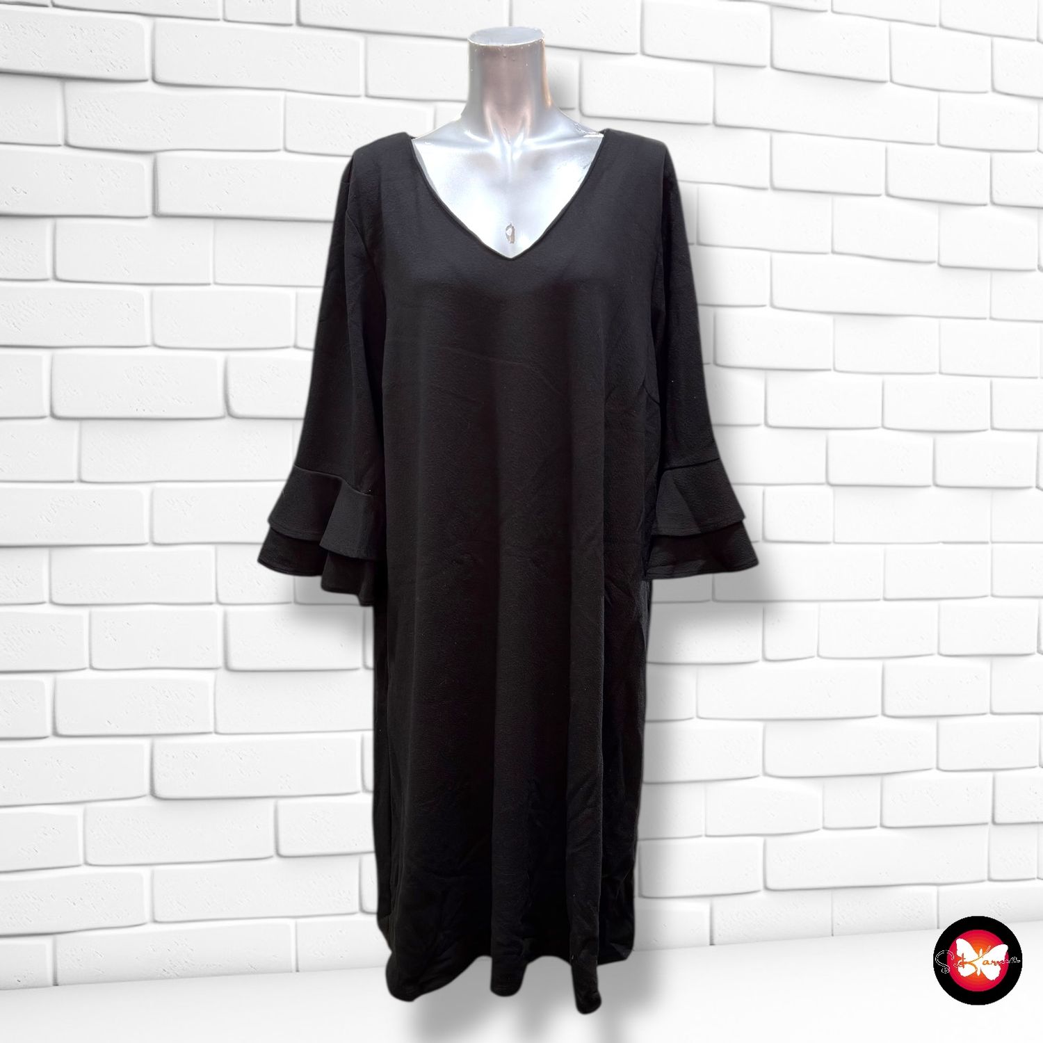 **HOY** Vestido con mangas de campana MS MODE Talla XXL