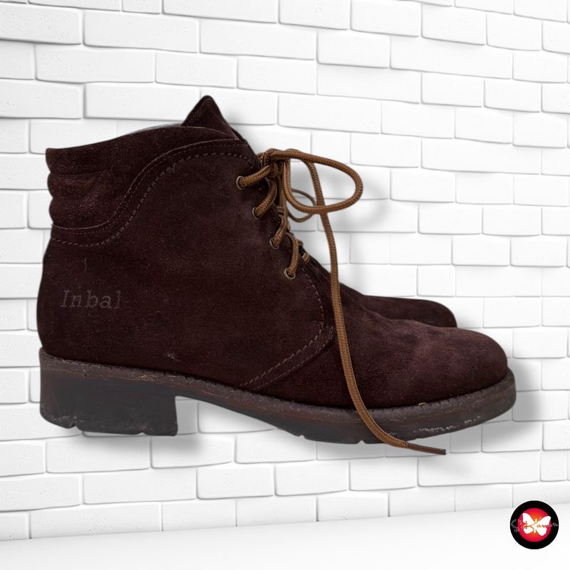 **HOY** Botines de ante y lana INBAL T39