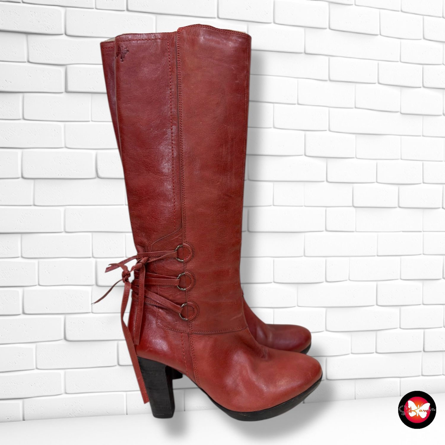 **HOY** Botas altas de piel T37