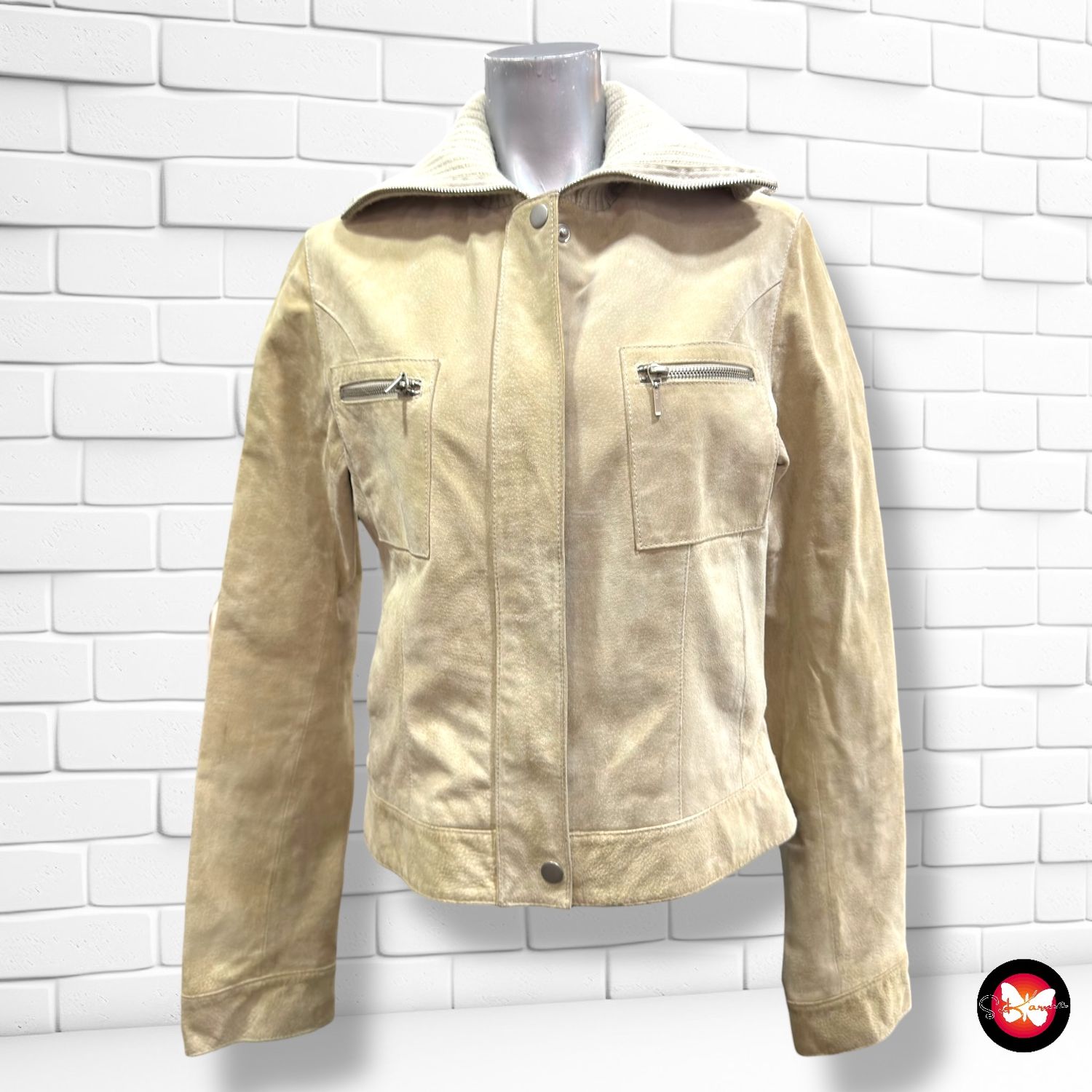 Chaqueta de ante STRADIVARIUS Talla M