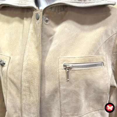 Chaqueta de ante STRADIVARIUS Talla M
