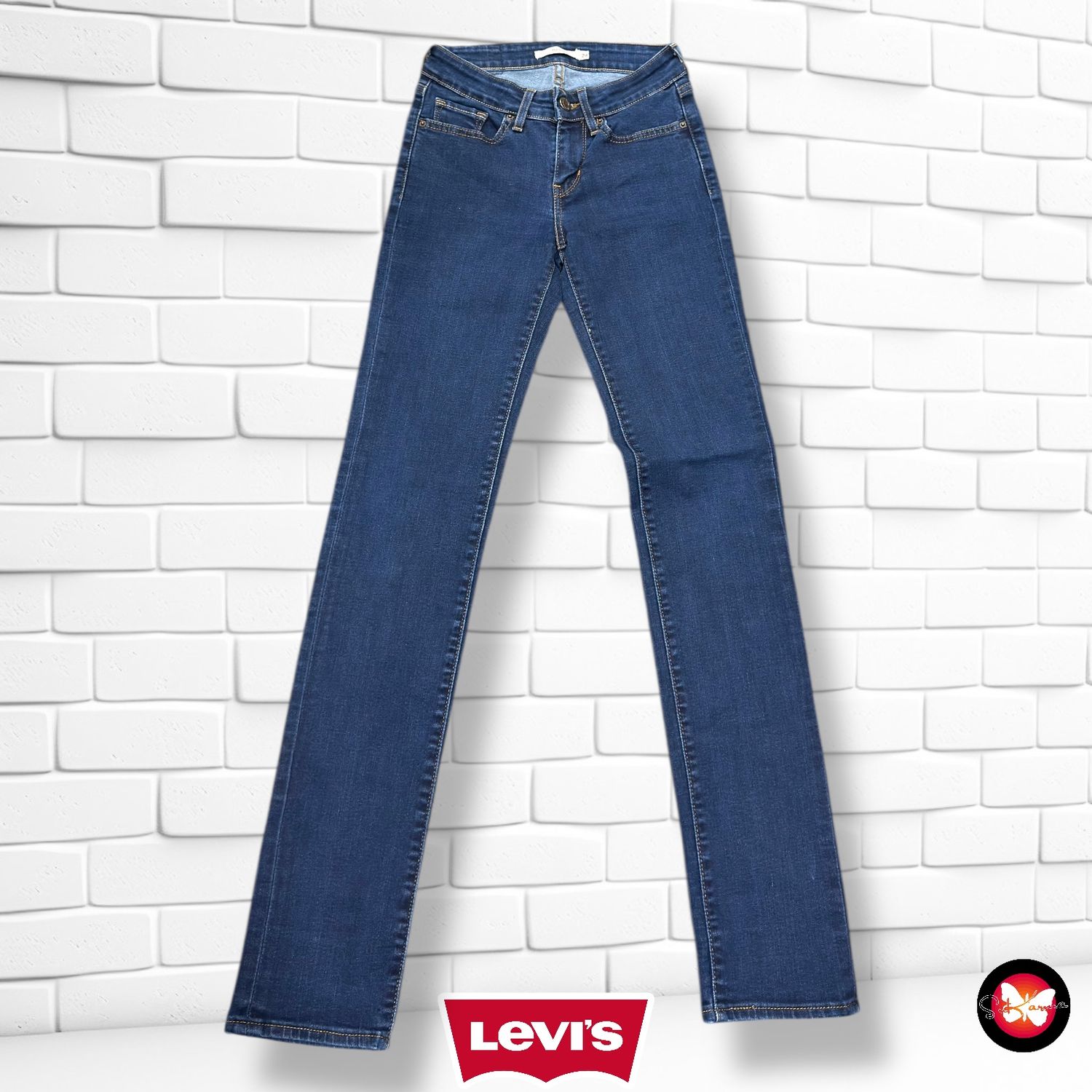 Pantalón vaquero LEVI’S 712 SLIM Talla XS (W24)