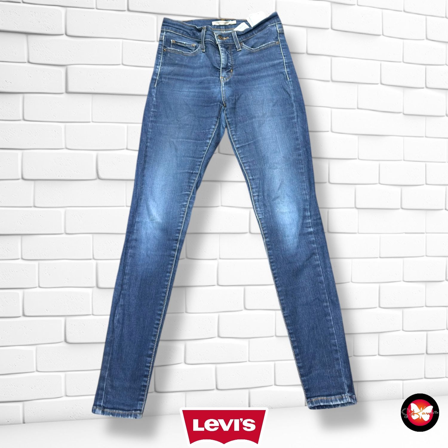 Pantalón vaquero LEVI’S 310 SHAPING SUPER SKINNY Talla S/M (W27)