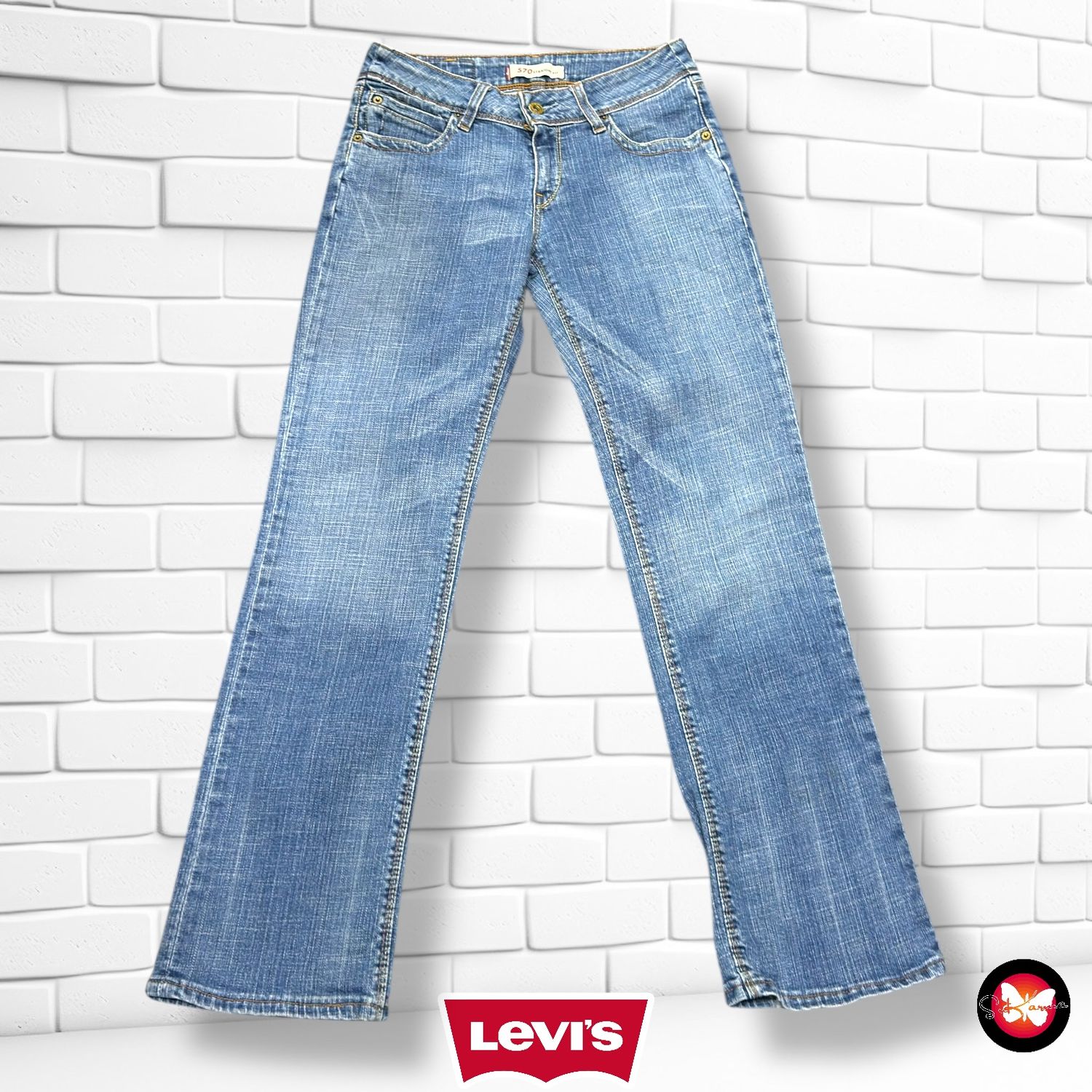 Pantalón vaquero LEVI’S 570 STRAIGHT FIT Talla M/L (W29L30)