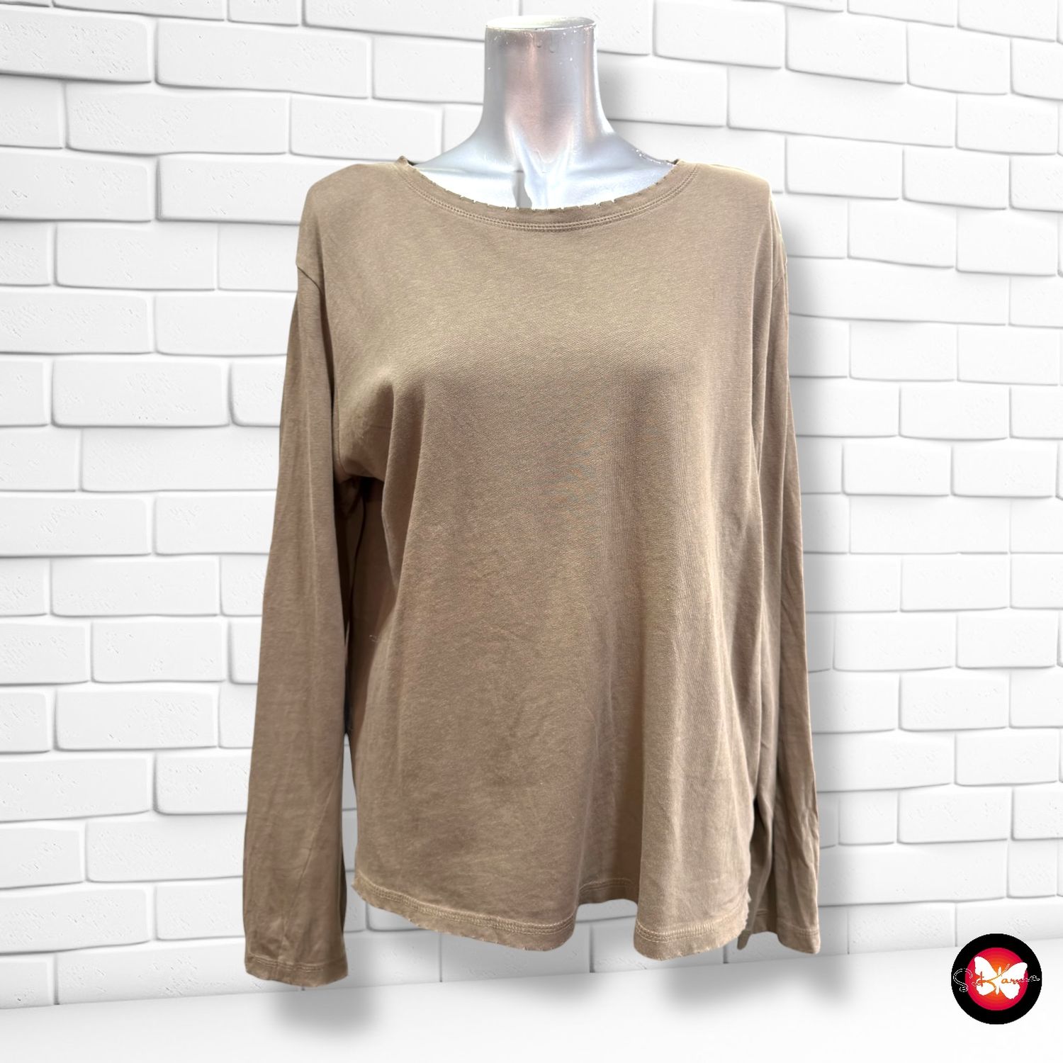 Camiseta de manga larga ZARA Talla L