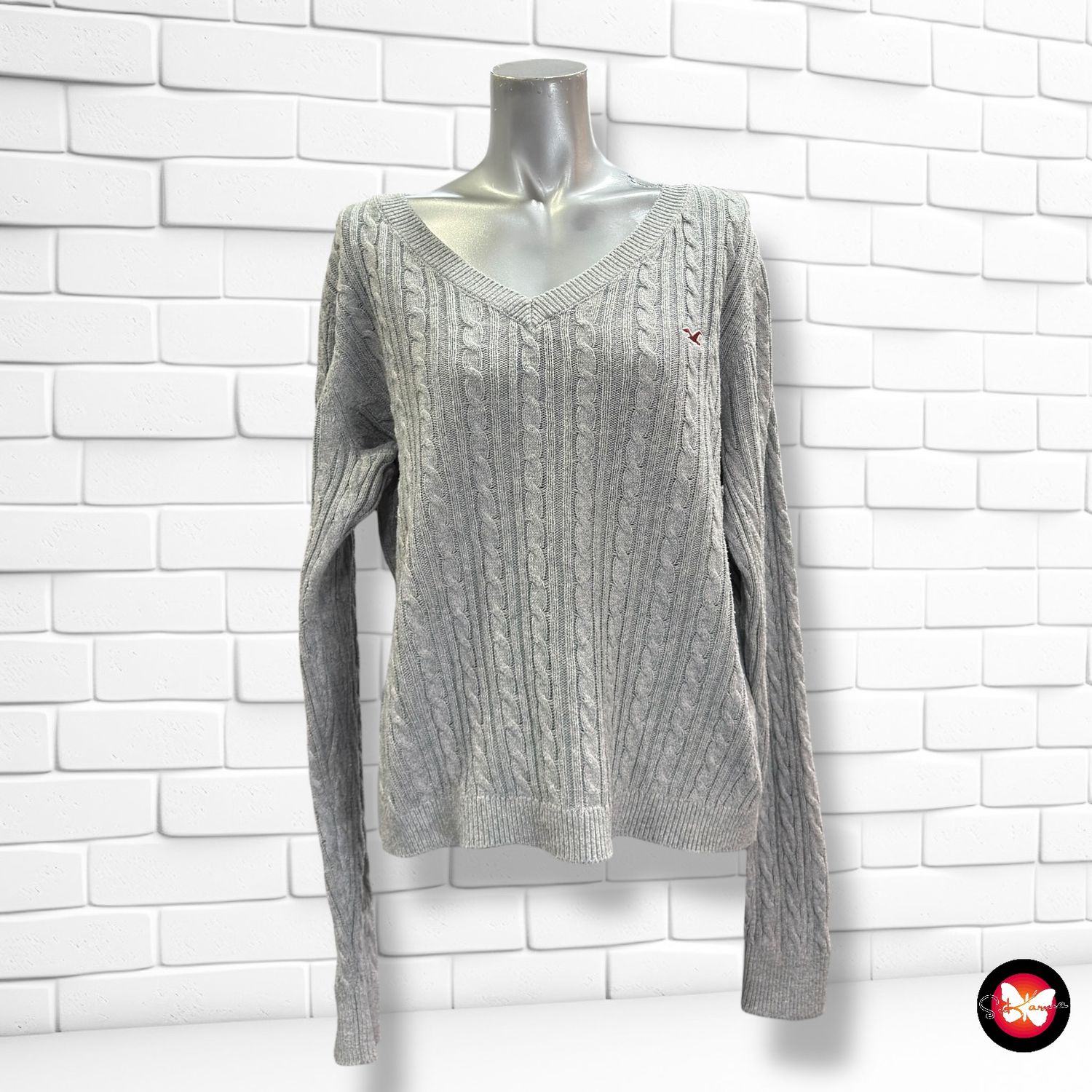 Jersey de manga larga HOLLISTER Talla XL