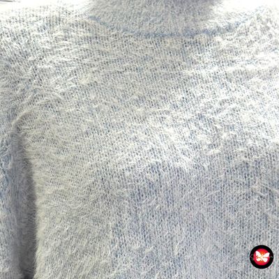 Jersey de mangas abullonadas peludito Talla L
