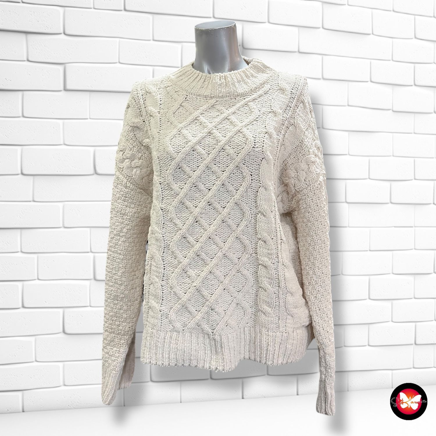 Jersey de manga larga de lana de terciopelo PRIMARK Talla M