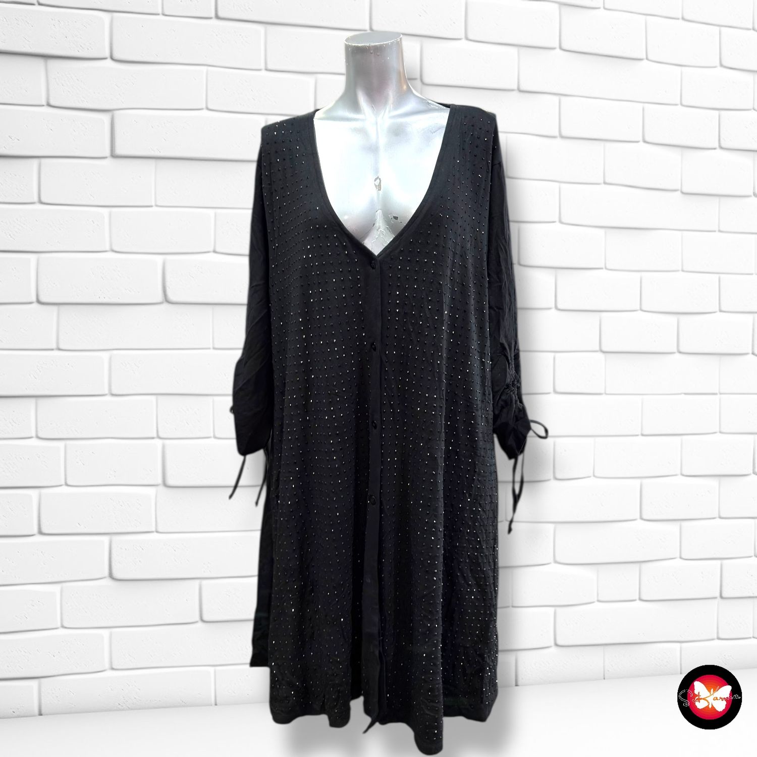 **HOY** Chaqueta midi con brillitos YOEK Talla 50/52