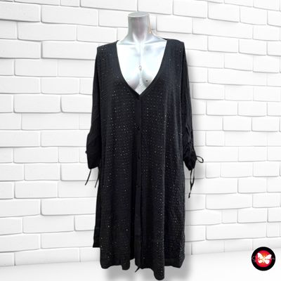 **HOY** Chaqueta midi con brillitos YOEK Talla 50/52