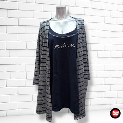 **HOY** Chaqueta de punto con blusa CANDA Talla 52/54