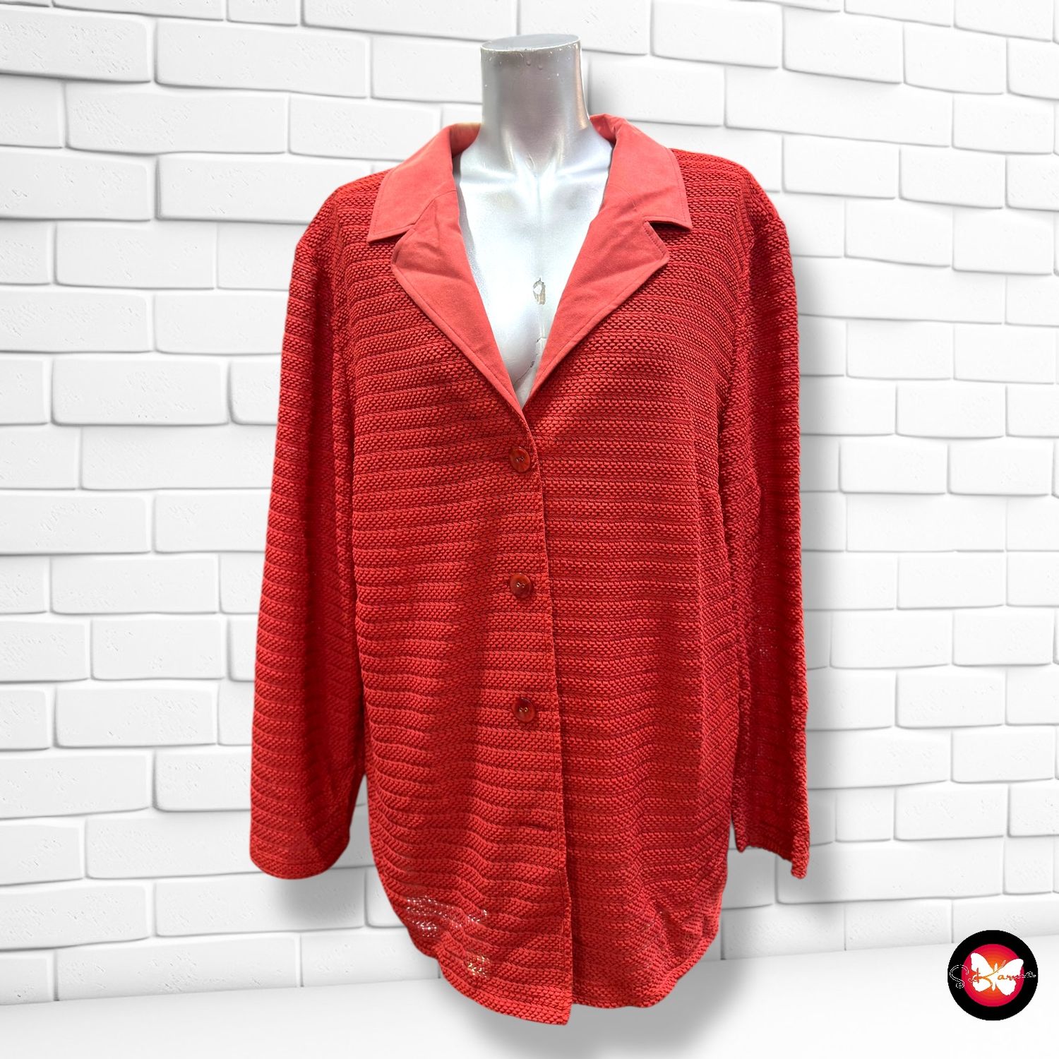 **HOY** Blazer de punto caladita FRANKENWÄLDER Talla 46