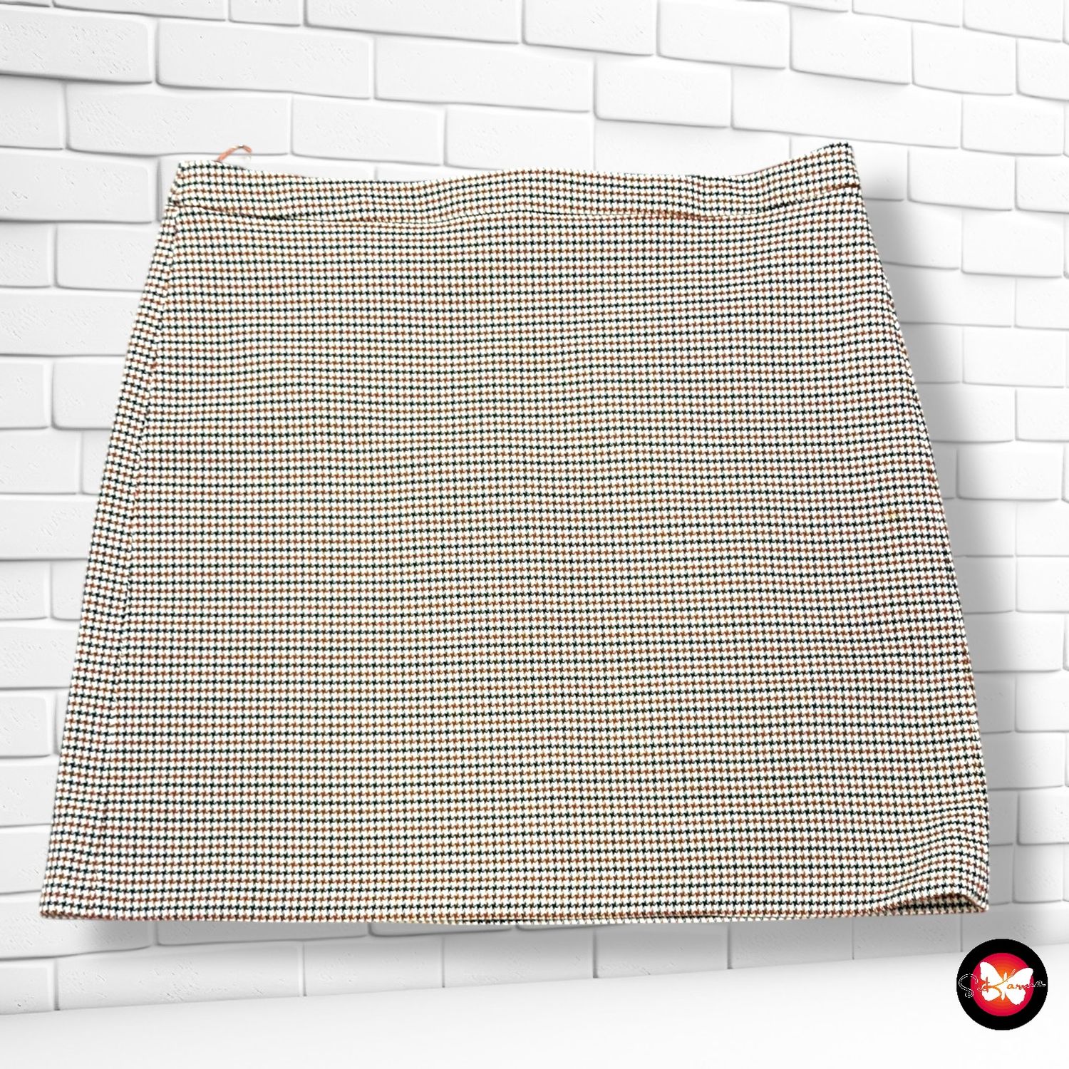 **HOY** Falda estampado pata de gallo ESPRIT Talla 46 (grande)