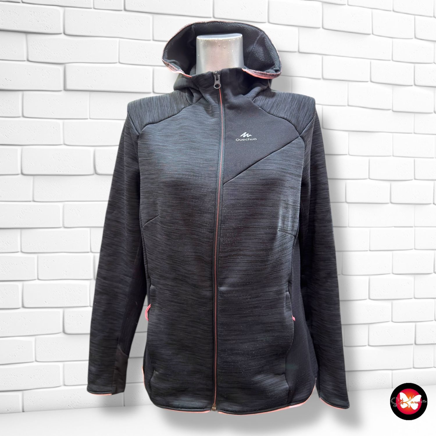 **HOY** Sudadera deportiva con capucha QUECHUA Talla M