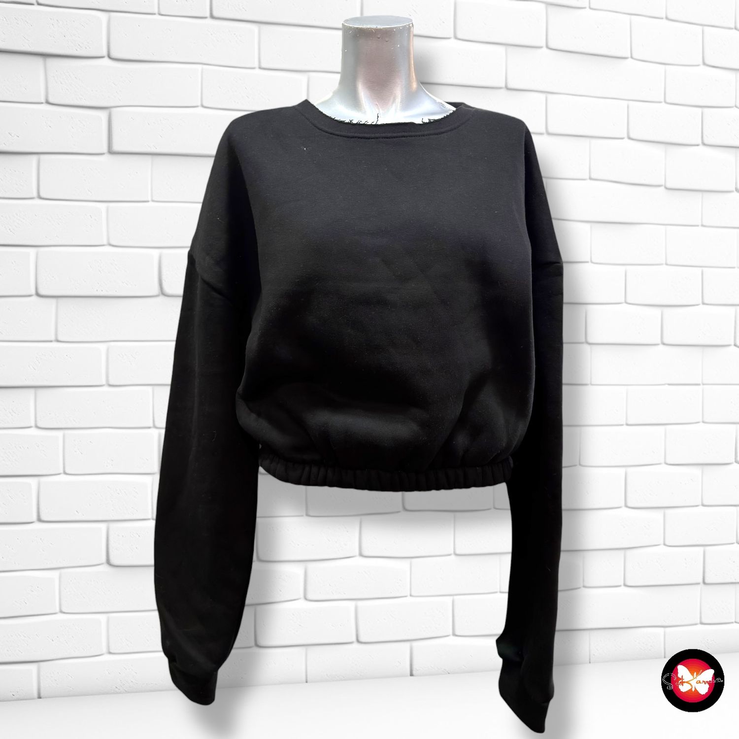 **HOY** Sudadera cropped DOGA Talla L