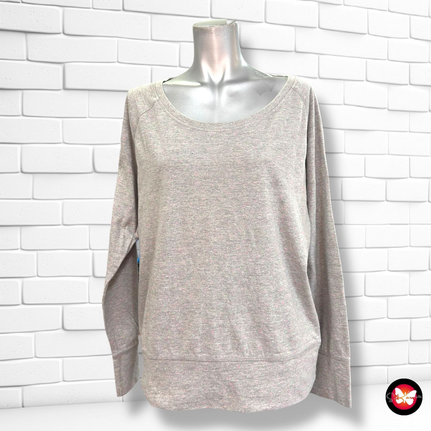 **HOY** Sudadera jaspeada CRIVIT Talla M