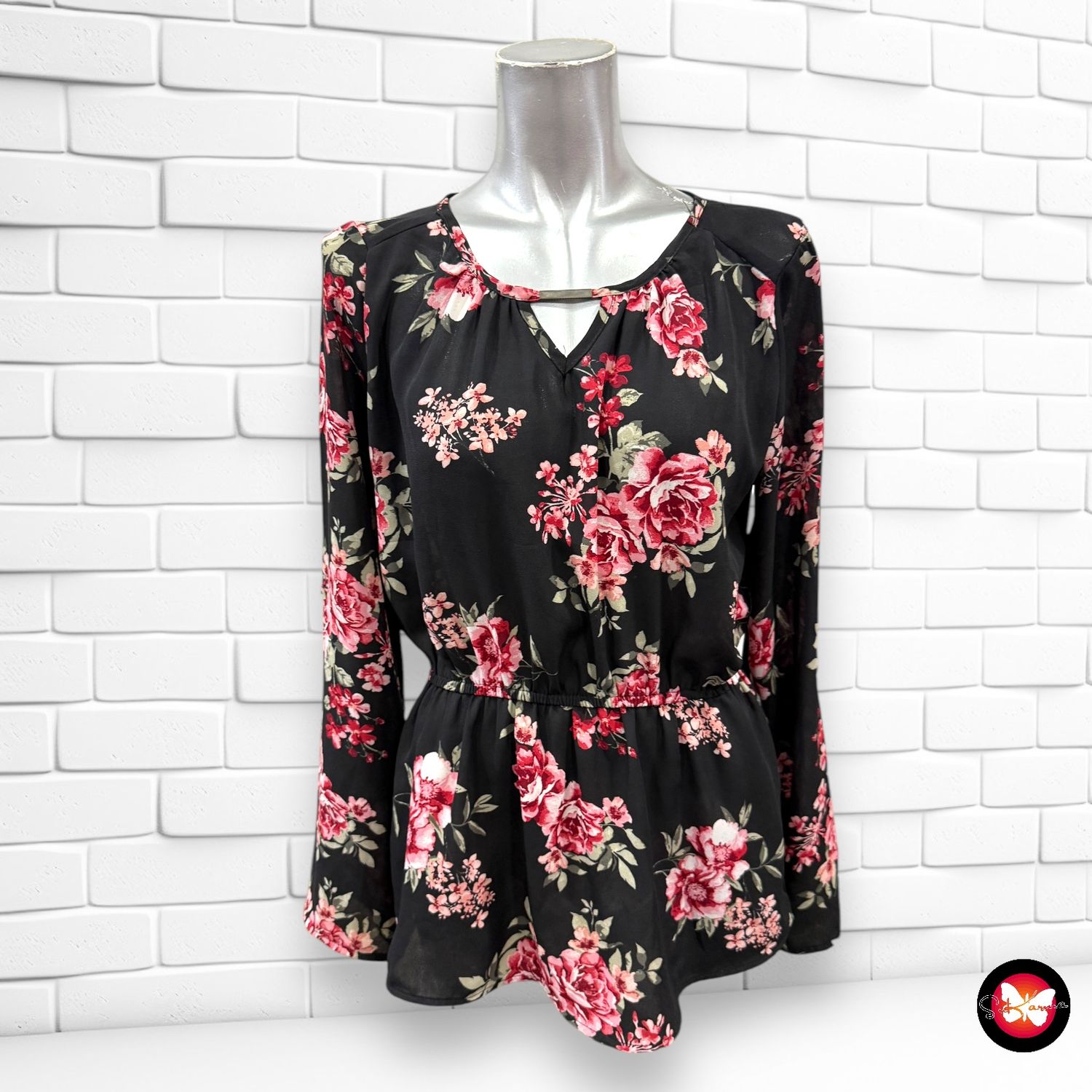 Blusa de flores COLLOSEUM Talla S