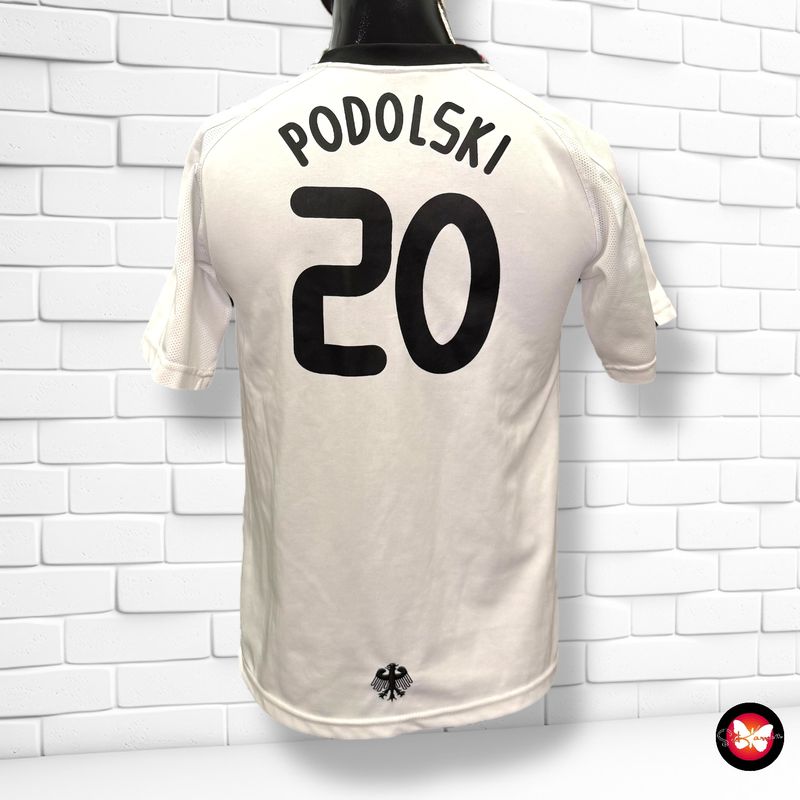 Camiseta de fútbol DEUTSCHER FUSSBALL BUND · PODOLSKI · Talla Infantil 14 años