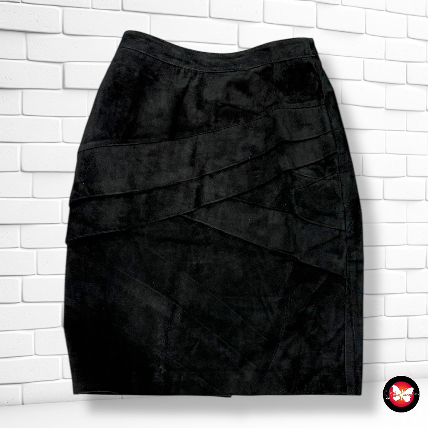 Falda midi de ante Talla S/M