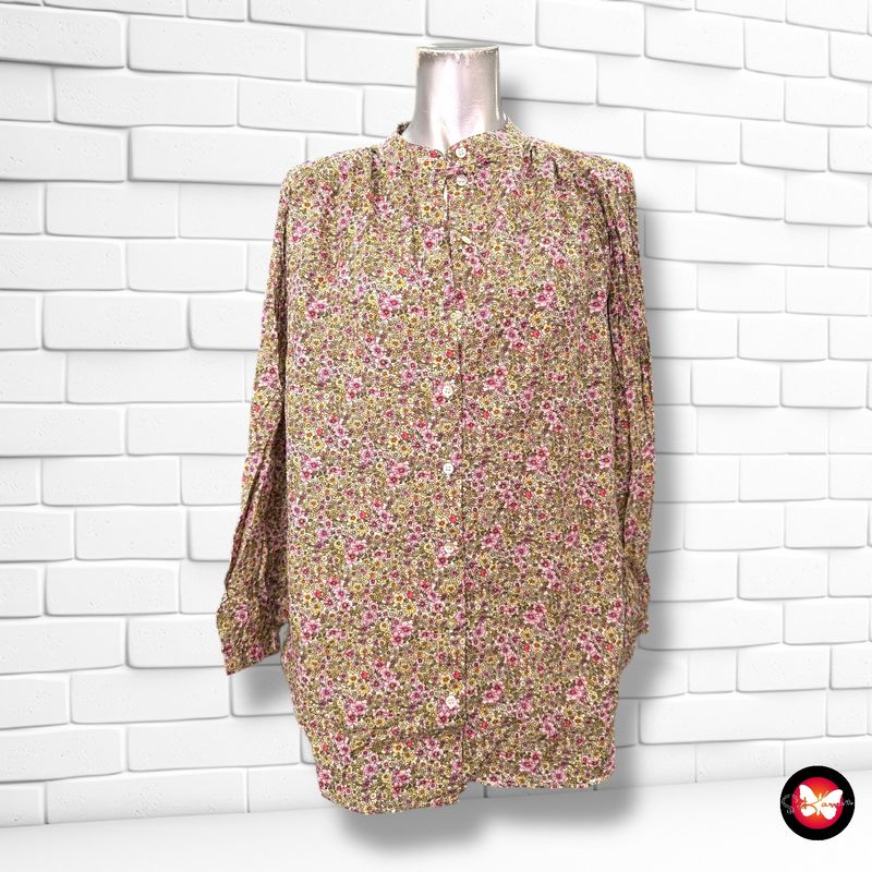 Camisa de florecitas H&amp;M MAMÁ Talla S