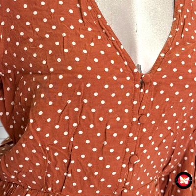 Blusa de lunares TOPSHOP Talla 36