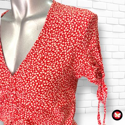 Blusa con estampado H&M Talla 36