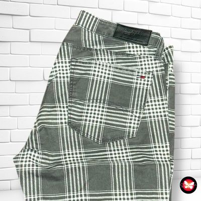 Pantalón vaquero de cuadros TOMMY HILFIGER Talla S/M (W27 L32)
