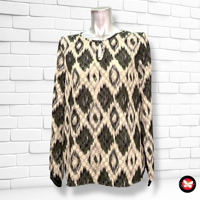 Blusa con estampado GREISHA Talla M