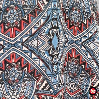 Blusa de tirantes con estampado Talla S