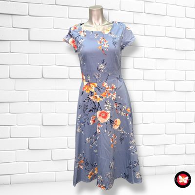 Vestido de flores de manga corta YESSICA Talla 36