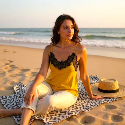 Blusa lencera Talla S/M