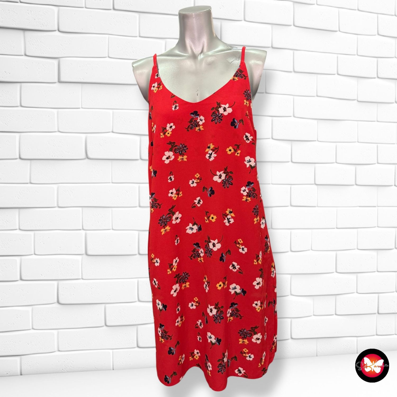 Vestido de tirantes de florecitas ATMOSPHERE Talla 38