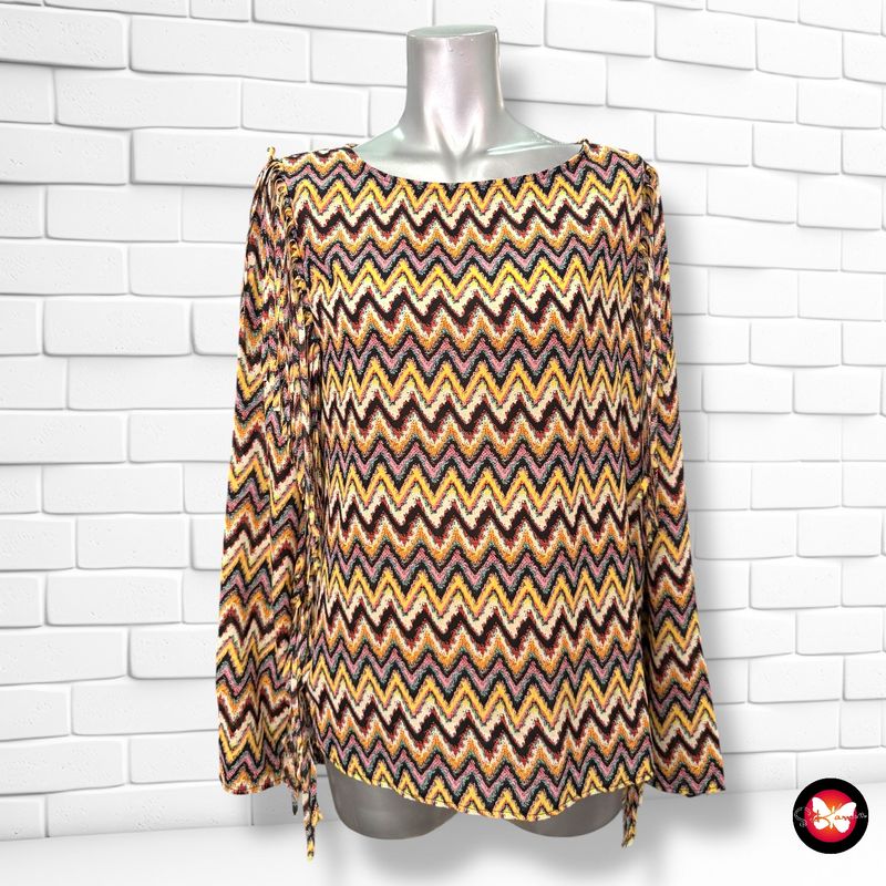 Blusa de manga larga con flecos MYSTERY JANE Talla M (grande)