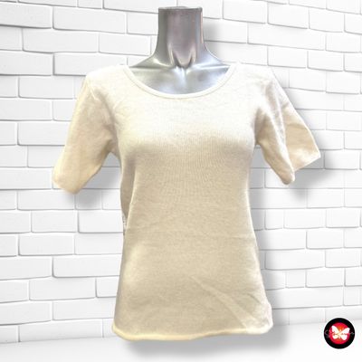 Jersey de manga corta peludito Talla M