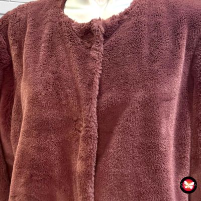 Abrigo de pelo reversible Talla S/M