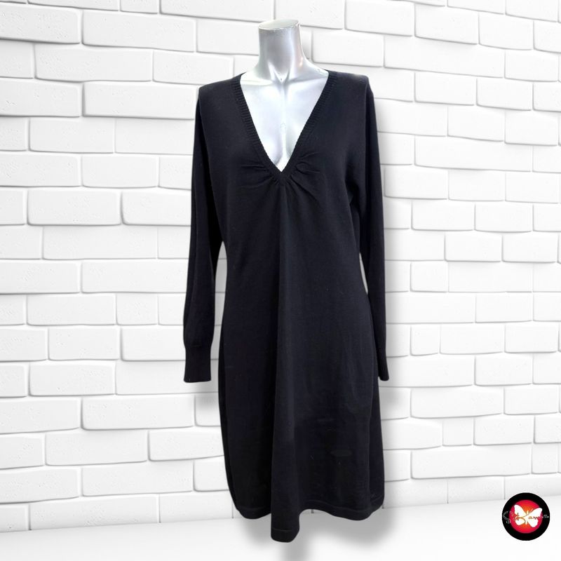 **HOY** Vestido de punto cuello en pico COLLEGE GLAN Talla XXL (pequeña)