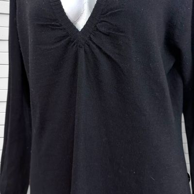 **HOY** Vestido de punto cuello en pico COLLEGE GLAN Talla XXL (pequeña)